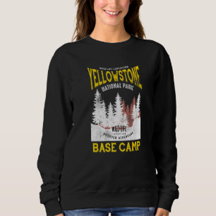 Yellowstone Nationalpark Basislager Wild Life Adve Sweatshirt