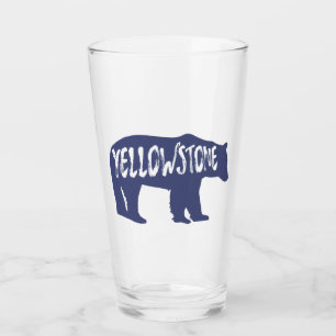 Yellowstone Nationalpark Bear Glas