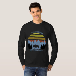 Yellowstone Nationalpark Berg Souvenir T-Shirt