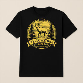 Yellowstone Nationalpark Bighorn Sheep T-Shirt