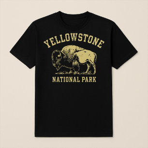 Yellowstone Nationalpark Bison T-Shirt