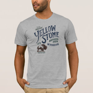 Yellowstone Nationalpark Bison-Wyoming-Shirt T-Shirt
