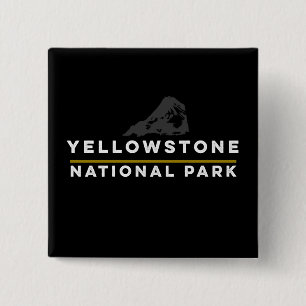 Yellowstone-Nationalpark Button