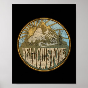 Yellowstone Nationalpark California Poster