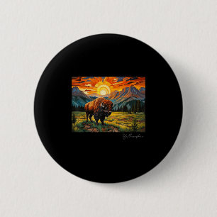 Yellowstone Nationalpark Camping Wandern im Freien Button
