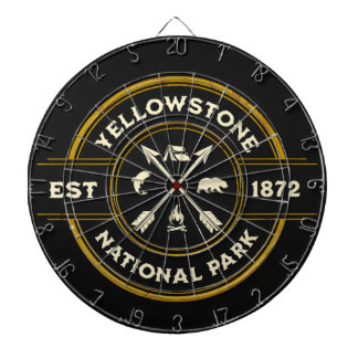 Yellowstone Nationalpark-Dartboard Dartscheibe
