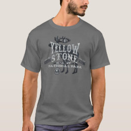 Yellowstone Nationalpark Elch-T - Shirtgrau T-Shirt