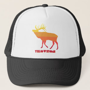 Yellowstone Nationalpark Elk Truckerkappe