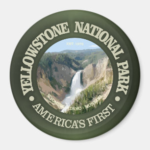 Yellowstone Nationalpark (Fälle) Magnet