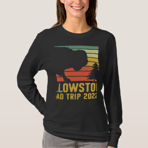 Yellowstone Nationalpark Familien-Roadtrip 2022 Ma T-Shirt