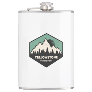 Yellowstone-Nationalpark Flachmann