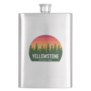 Yellowstone-Nationalpark Flachmann