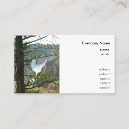 Yellowstone Nationalpark Fotografie Visitenkarte