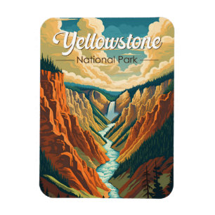 Yellowstone Nationalpark Grand Canyon Magnet