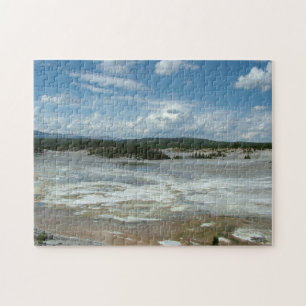 Yellowstone Nationalpark Hot Land, Geyser Puzzle
