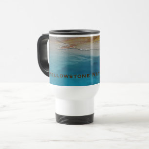 Yellowstone Nationalpark Hot Spring Landschaft Reisebecher