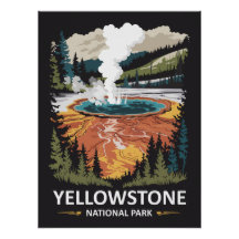 Yellowstone Nationalpark Hot Spring