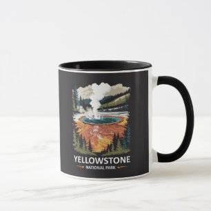 Yellowstone Nationalpark Hot Spring Tasse