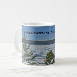Yellowstone Nationalpark Icy Water Frozen See Kaffeetasse