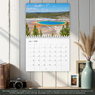 Yellowstone Nationalpark-Kalender 2025 Kalender