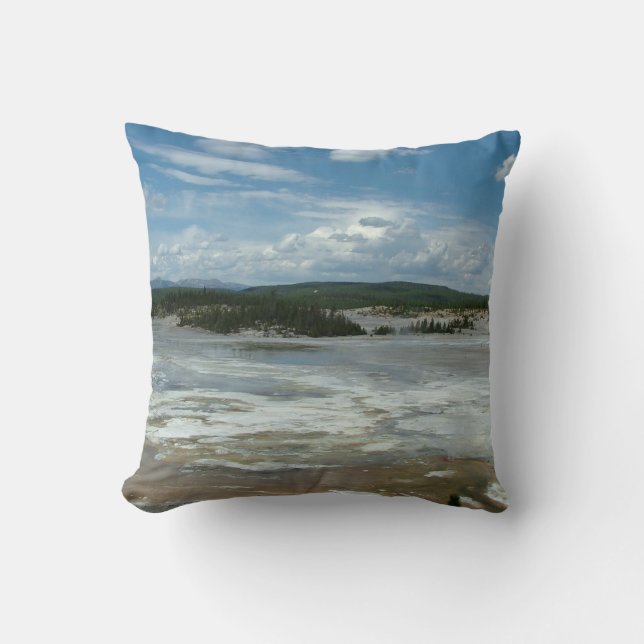 Yellowstone-Nationalpark Kissen (Vorderseite)