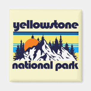 Yellowstone-Nationalpark Magnet