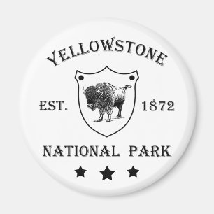 Yellowstone Nationalpark Magnet