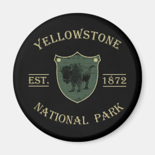 Yellowstone Nationalpark Magnet
