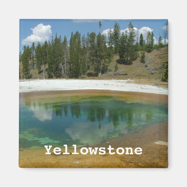 Yellowstone-Nationalpark Magnet (Vorne)