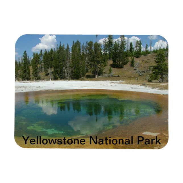 Yellowstone-Nationalpark Magnet (Horizontal)