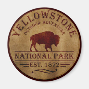 Yellowstone Nationalpark Magnet