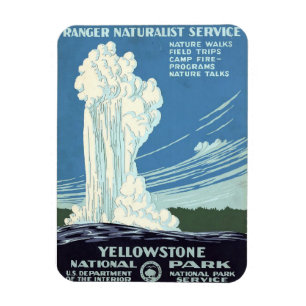 Yellowstone-Nationalpark-Magnet Magnet