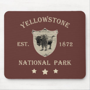 Yellowstone Nationalpark Mousepad