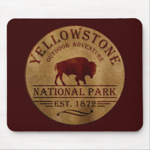 Yellowstone Nationalpark Mousepad