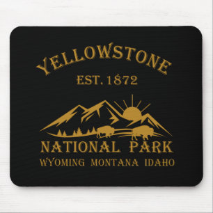 Yellowstone Nationalpark Mousepad
