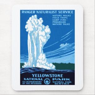 Yellowstone-Nationalpark Mousepad