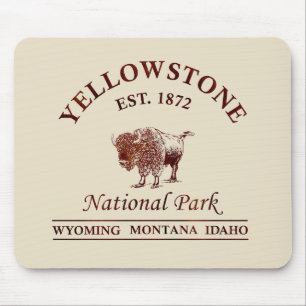 Yellowstone Nationalpark Mousepad