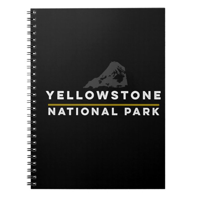 Yellowstone-Nationalpark Notizblock (Vorderseite)