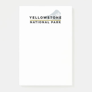 Yellowstone-Nationalpark Post-it Klebezettel