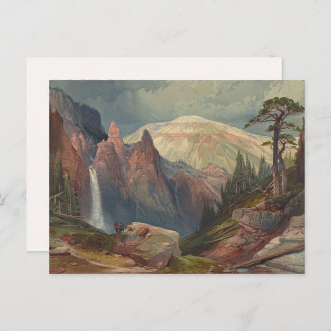 Yellowstone Nationalpark Postcard Postkarte (Vorne/Hinten)