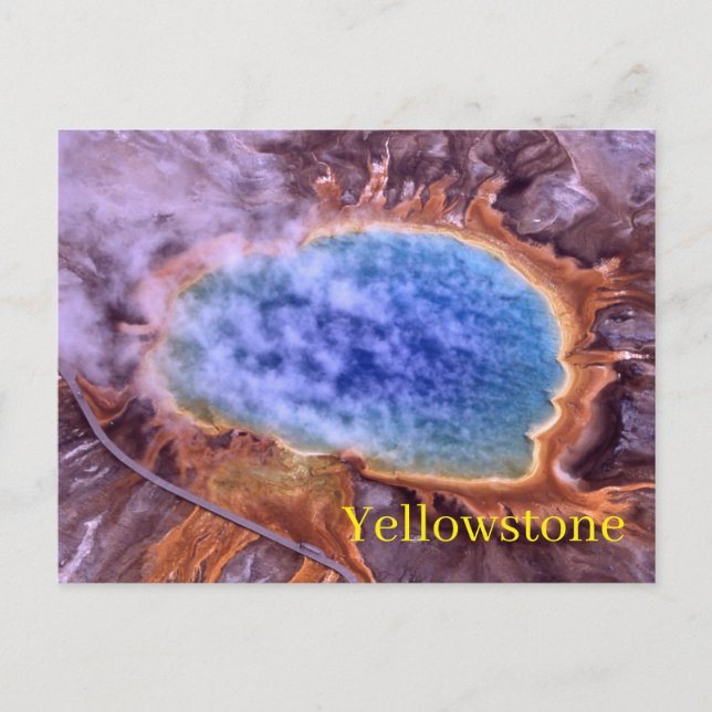 Yellowstone Nationalpark Postcard Postkarte (Vorderseite)