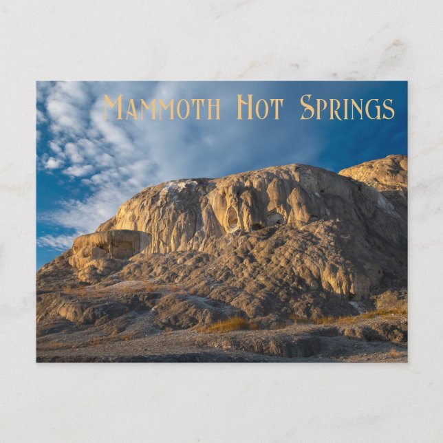 Yellowstone-Nationalpark Postkarte (Vorderseite)