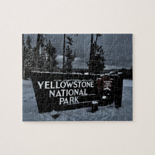 Yellowstone Nationalpark Puzzle