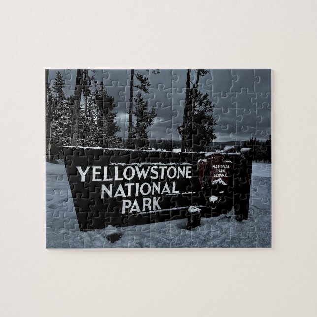 Yellowstone Nationalpark Puzzle (Horizontal)