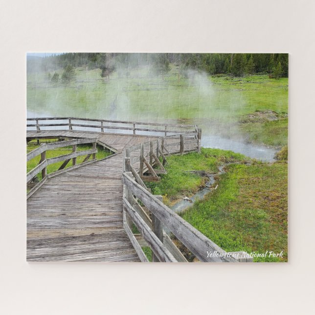 Yellowstone Nationalpark Puzzle (Horizontal)