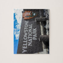 Yellowstone Nationalpark Puzzle
