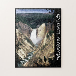 Yellowstone Nationalpark Puzzlespiel Puzzle