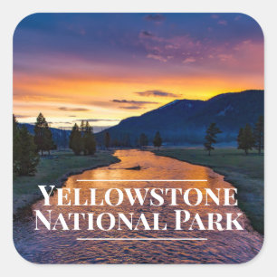 Yellowstone Nationalpark Stickers
