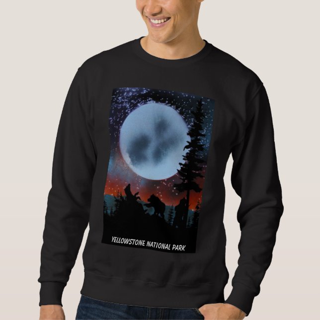 Yellowstone-Nationalpark Sweatshirt (Vorderseite)