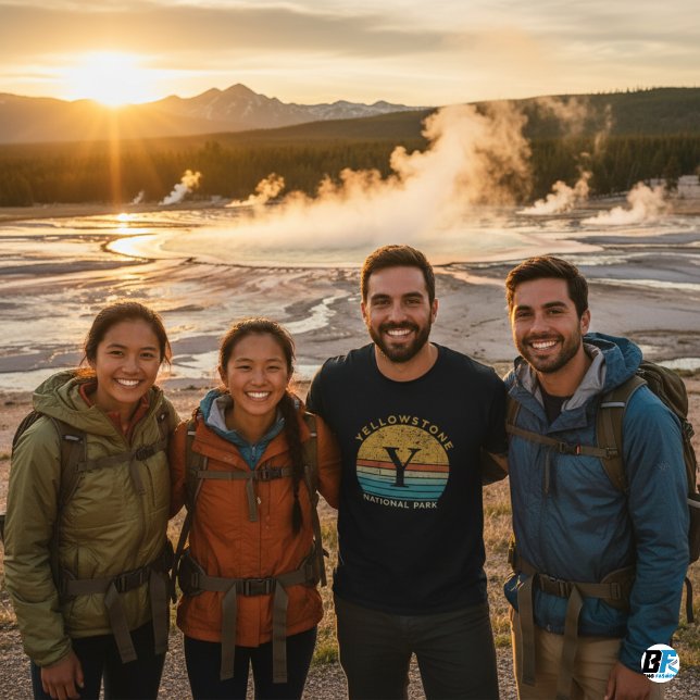 Yellowstone Nationalpark T - Shirt (Von Creator hochgeladen)